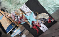 Coastal Seashell Canvas Beach Ocean Art