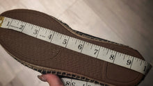Load image into Gallery viewer, Michael Kors Black Jute Espadrilles Loafer Shoes sz9
