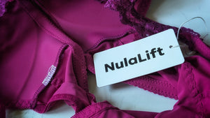 Nula Lift Pink Front Clip Lace Bra XL