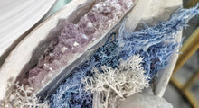 Load image into Gallery viewer, Amethyst, Quartz, Selenite &amp; Blue Lace Agate Seashell
