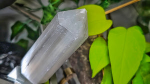 3.5" Selenite Crystal Pillar Tower (chipped top)