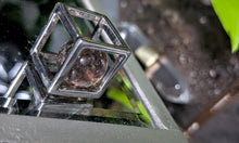 Load image into Gallery viewer, Miniature Smokey Quartz Sphere in Cube Display
