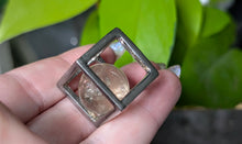 Load image into Gallery viewer, Miniature Smokey Quartz Sphere in Cube Display
