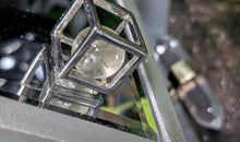 Load image into Gallery viewer, Miniature Smokey Quartz Sphere in Cube Display
