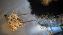 Load image into Gallery viewer, Wall Mount Pampas Grass Arrangement w/Selenite Crystal Shards

