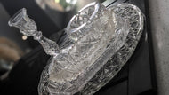 Glass Vintage Antique Decorative Lot 4pcs