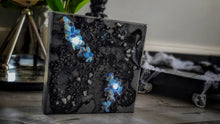 Load image into Gallery viewer, 8&quot; Led Canvas Art w/ Moonstone &amp; Opalite Crystals
