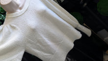 Load image into Gallery viewer, Sam &amp; Jess Ivory White Lantern Sleeve Sweater SM-MD
