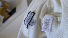 Load image into Gallery viewer, Sam &amp; Jess Ivory White Lantern Sleeve Sweater SM-MD
