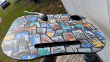 Load image into Gallery viewer, Word Stamps Laptop Lap Top Table w/Light
