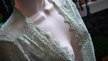 Load image into Gallery viewer, Streetwear Society Mint Lace Robe Cardigan LG-XL
