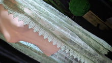 Load image into Gallery viewer, Streetwear Society Mint Lace Robe Cardigan LG-XL
