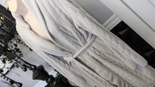 Load image into Gallery viewer, Grey Cable Knit Bath Robe LG-XL
