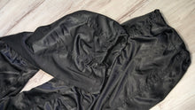 Load image into Gallery viewer, Nike Black Satiny Track Jogger Pants XL Tall
