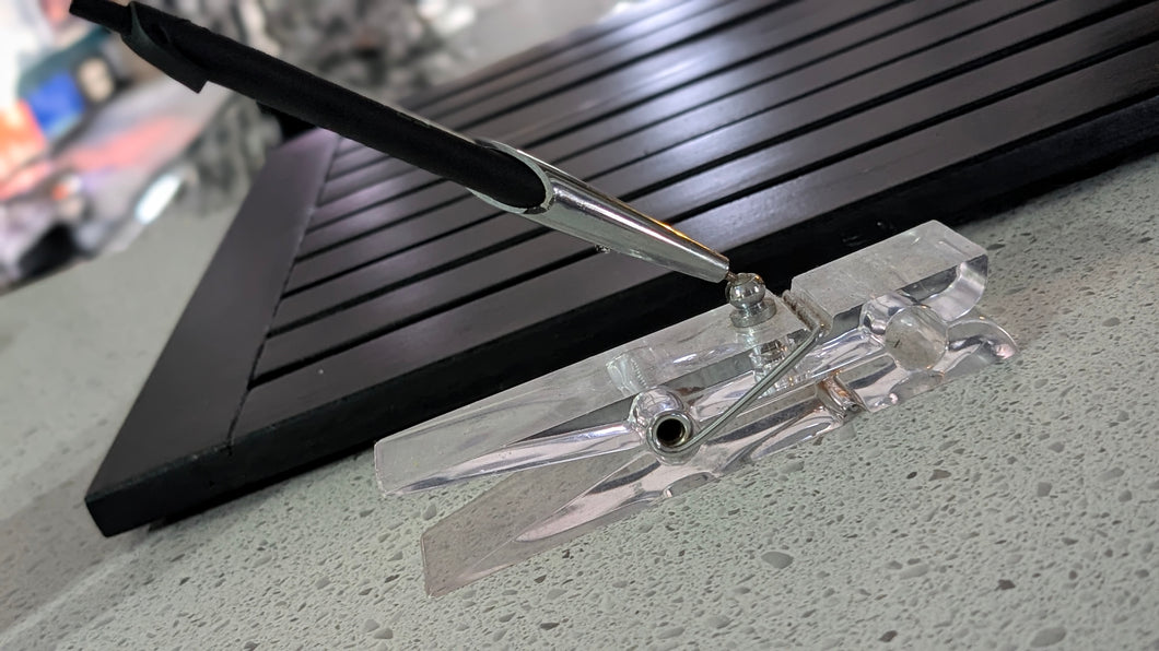 Acrylic Paper Clip Pen Holder