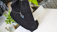 Load image into Gallery viewer, Faceted Labradorite Necklace in Sterling Silver
