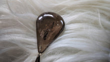 Load image into Gallery viewer, Smokey Quartz Crystal Stainless Steel Necklace
