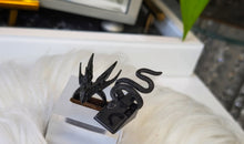 Load image into Gallery viewer, Adjustable Gothic Dragon Snake Rings (stands not included)
