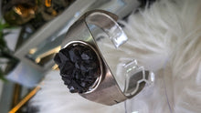 Load image into Gallery viewer, Black Thunder Bay Amethyst Crystal Bangle Bracelet
