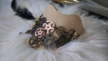 Load image into Gallery viewer, Handmade Adjustable Steampunk Leather Cuff Bracelet
