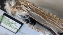 Load image into Gallery viewer, Natural Tan &amp; Pink Dread Lock Hair Bun (wig not included)
