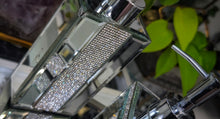 Load image into Gallery viewer, Mirrored Rhinestone Soap Dispenser Set 2pc
