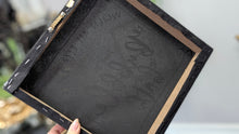 Load image into Gallery viewer, Velour Black &amp; Silver Bubble Bath Wall Art
