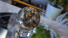 Load image into Gallery viewer, 1.5" Persian Pyrite Crystal Sphere w/ Stand
