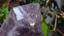 Load image into Gallery viewer, Amethyst Rainbow Smokey Quartz Crystal Pillar Tower
