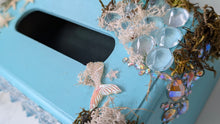 Load image into Gallery viewer, Mermaidcore Handmade Starfish Kleenex Box Cover
