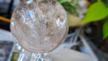 Load image into Gallery viewer, Smokey Quartz Crystal Sphere w/Stand
