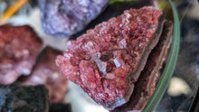 Load image into Gallery viewer, Dyed Amethyst Crystal Clusters 4pcs
