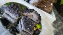 Load image into Gallery viewer, Thunder Bay Smokey Amethyst Crystal Clusters 3pcs
