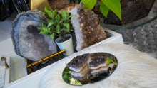 Load image into Gallery viewer, Thunder Bay Smokey Amethyst Crystal Clusters 2pcs

