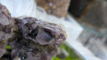 Load image into Gallery viewer, Thunder Bay Smokey Amethyst Crystal Clusters 2pcs
