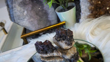 Load image into Gallery viewer, Thunder Bay Smokey Amethyst Crystal Clusters 2pcs
