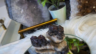 Thunder Bay Smokey Amethyst Crystal Clusters 2pcs