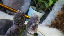 Load image into Gallery viewer, Thunder Bay Smokey Amethyst Crystal Clusters 2pcs
