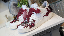 Load image into Gallery viewer, Custom Lace Accent Nike Women Air Force 1 Shoes Sneakers sz9.5
