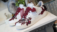 Custom Lace Accent Nike Women Air Force 1 Shoes Sneakers sz9.5