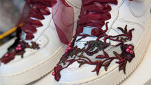 Load image into Gallery viewer, Custom Lace Accent Nike Women Air Force 1 Shoes Sneakers sz9.5
