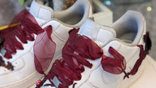 Load image into Gallery viewer, Custom Lace Accent Nike Women Air Force 1 Shoes Sneakers sz9.5
