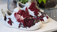 Load image into Gallery viewer, Custom Lace Accent Nike Women Air Force 1 Shoes Sneakers sz9.5
