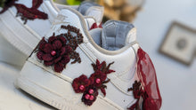 Load image into Gallery viewer, Custom Lace Accent Nike Women Air Force 1 Shoes Sneakers sz9.5
