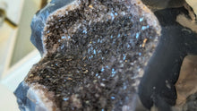 Load image into Gallery viewer, 8" Galaxy Amethyst &amp; Agate Crystal Cluster
