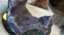 Load image into Gallery viewer, 6" Galaxy Amethyst &amp; Agate Crystal Cluster
