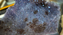 Load image into Gallery viewer, 6" Galaxy Amethyst &amp; Agate Crystal Cluster

