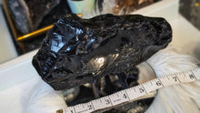 Load image into Gallery viewer, 7" Black Obsidian Volcanic Glass Sculpture
