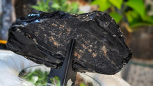 Load image into Gallery viewer, 7" Black Obsidian Volcanic Glass Sculpture
