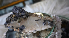 Load image into Gallery viewer, 3" Bulgarian Sphalerite Quartz Galena Pyrite Crystal

